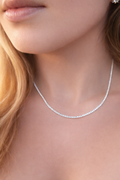 Sirahfi Classic Diamond Tennis Necklace - 6.32 CT