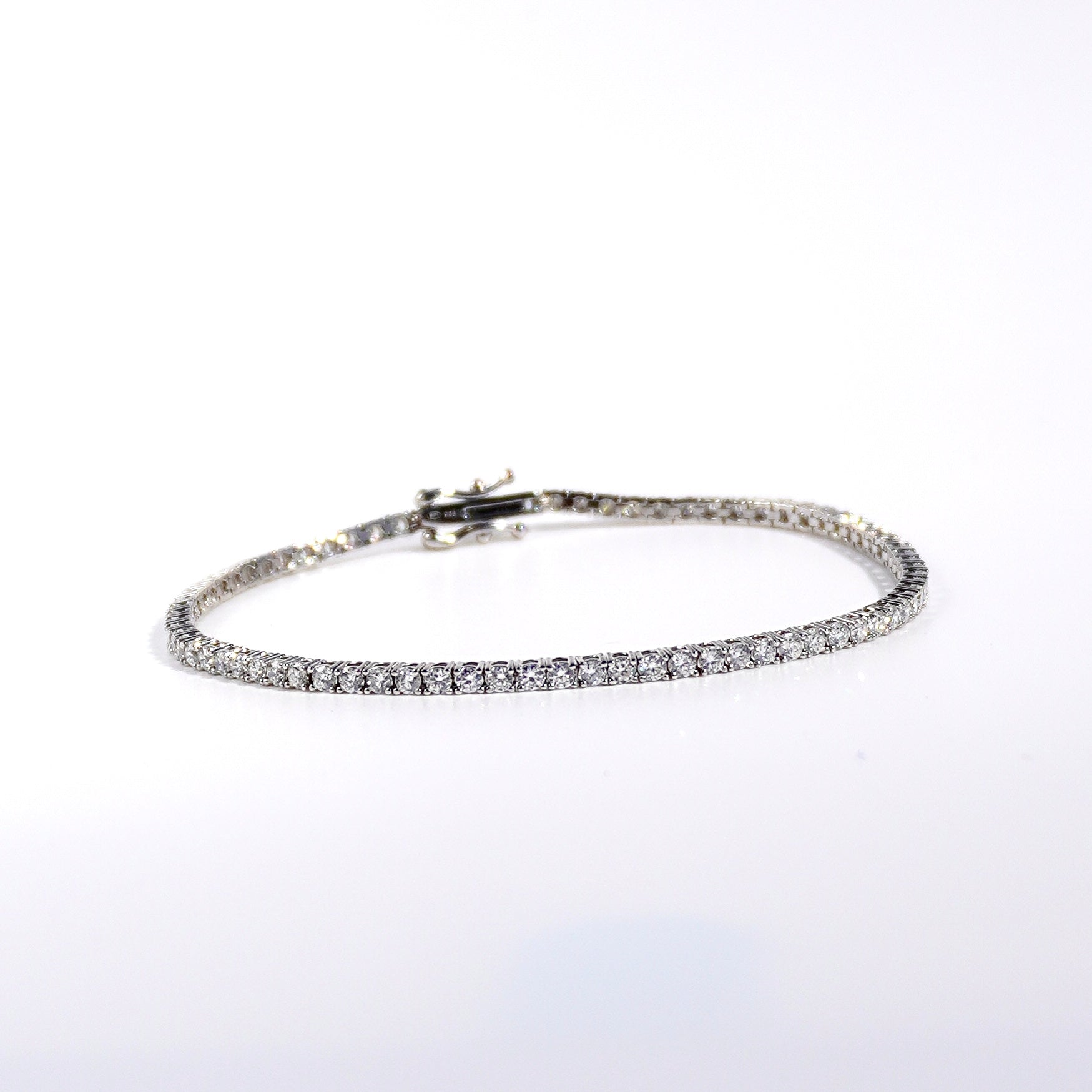 Petite Lab Grown Diamond Tennis Bracelet