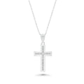 Izaiah Luminous Diamond Cross Necklace