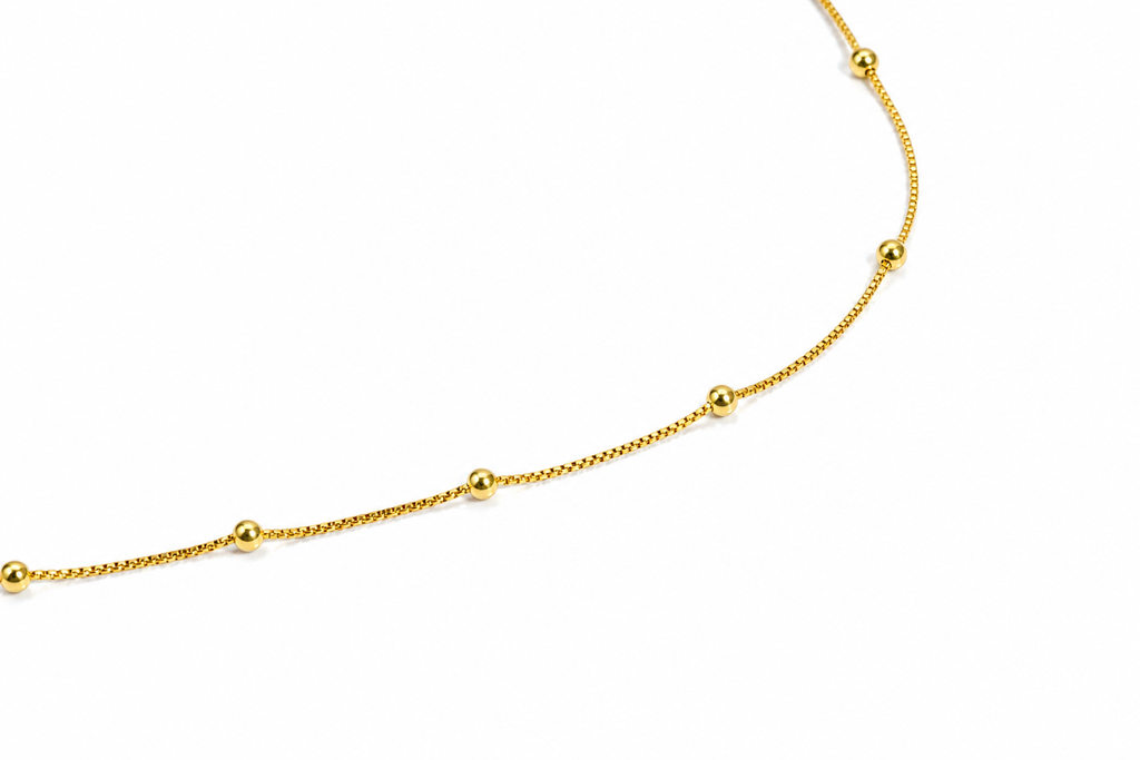 Dainty Love Beaded Necklace
