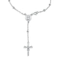 Rosary Bracelet Sterling Silver
