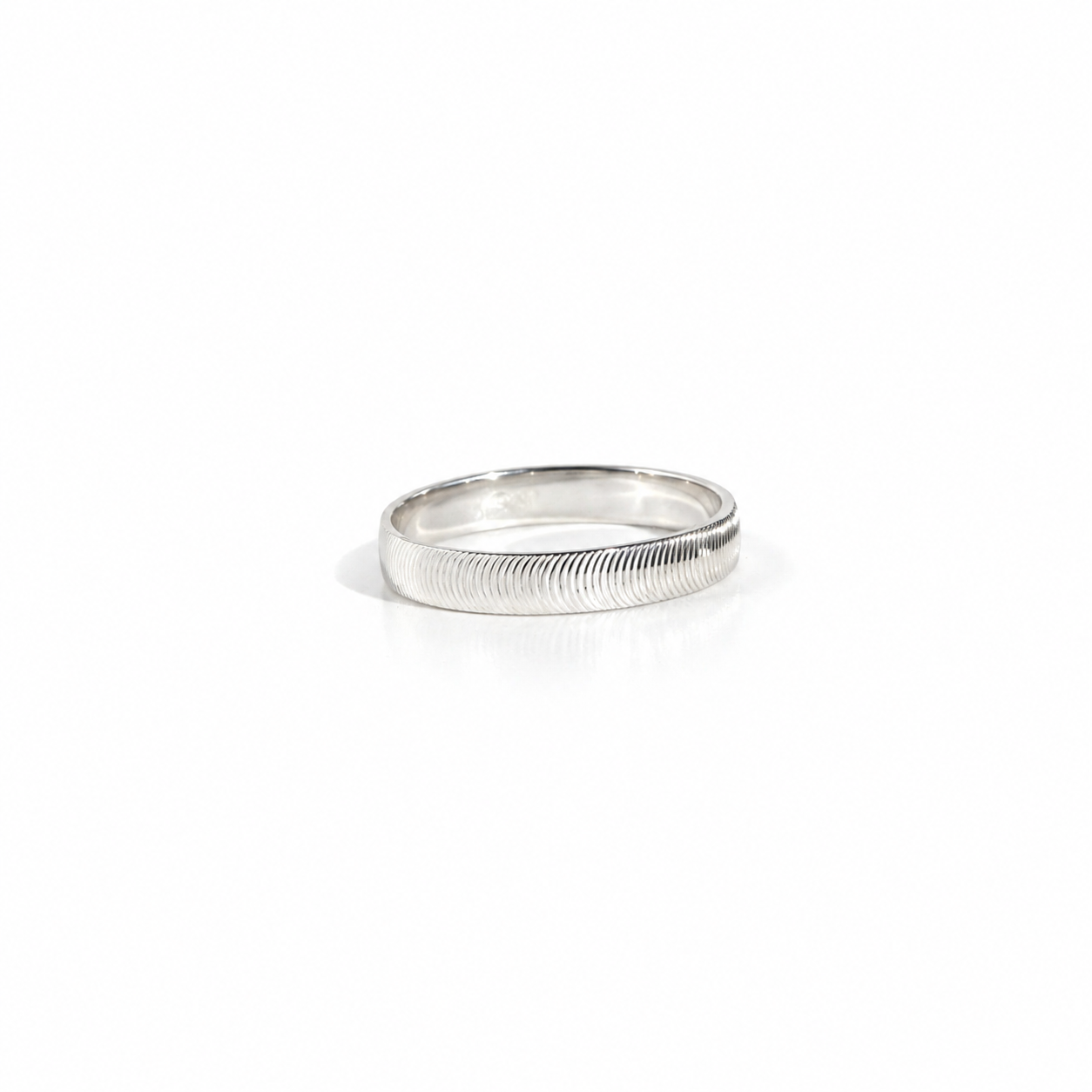 Ridge Ring Silver