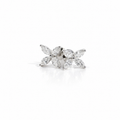 Marquise Lab Grown Diamond Flower Earrings