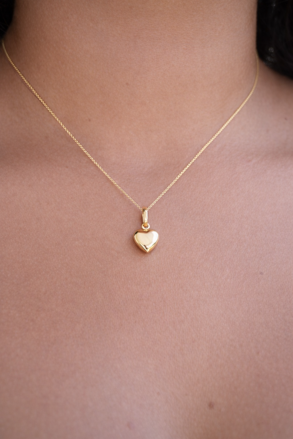Bella Gold Mini Heart  Necklace