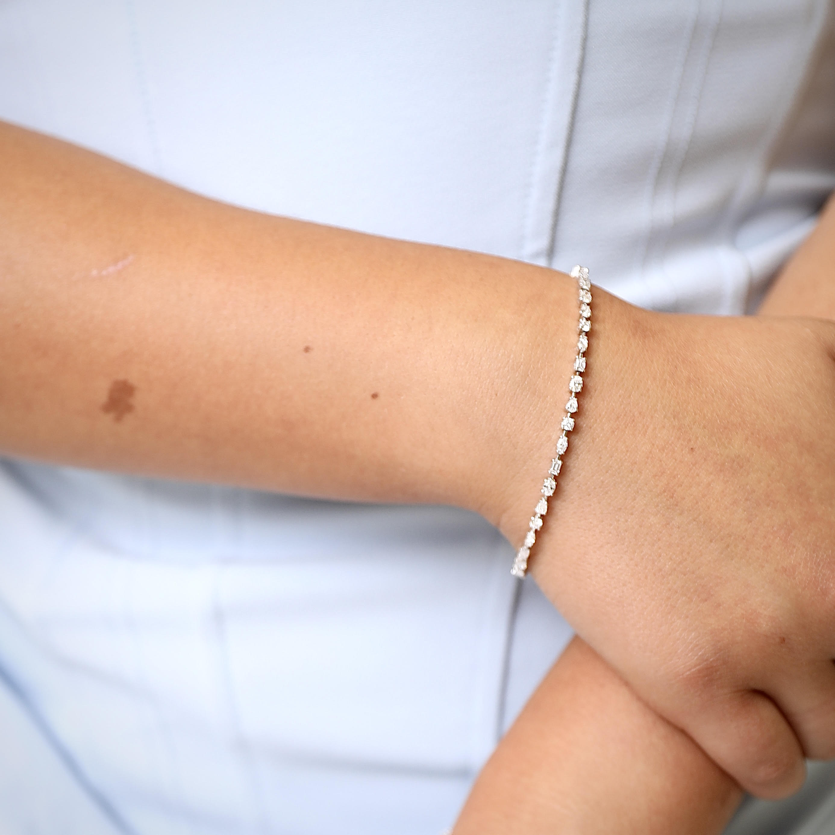 Petite Diamond Remix Bracelet - 2.87 CT